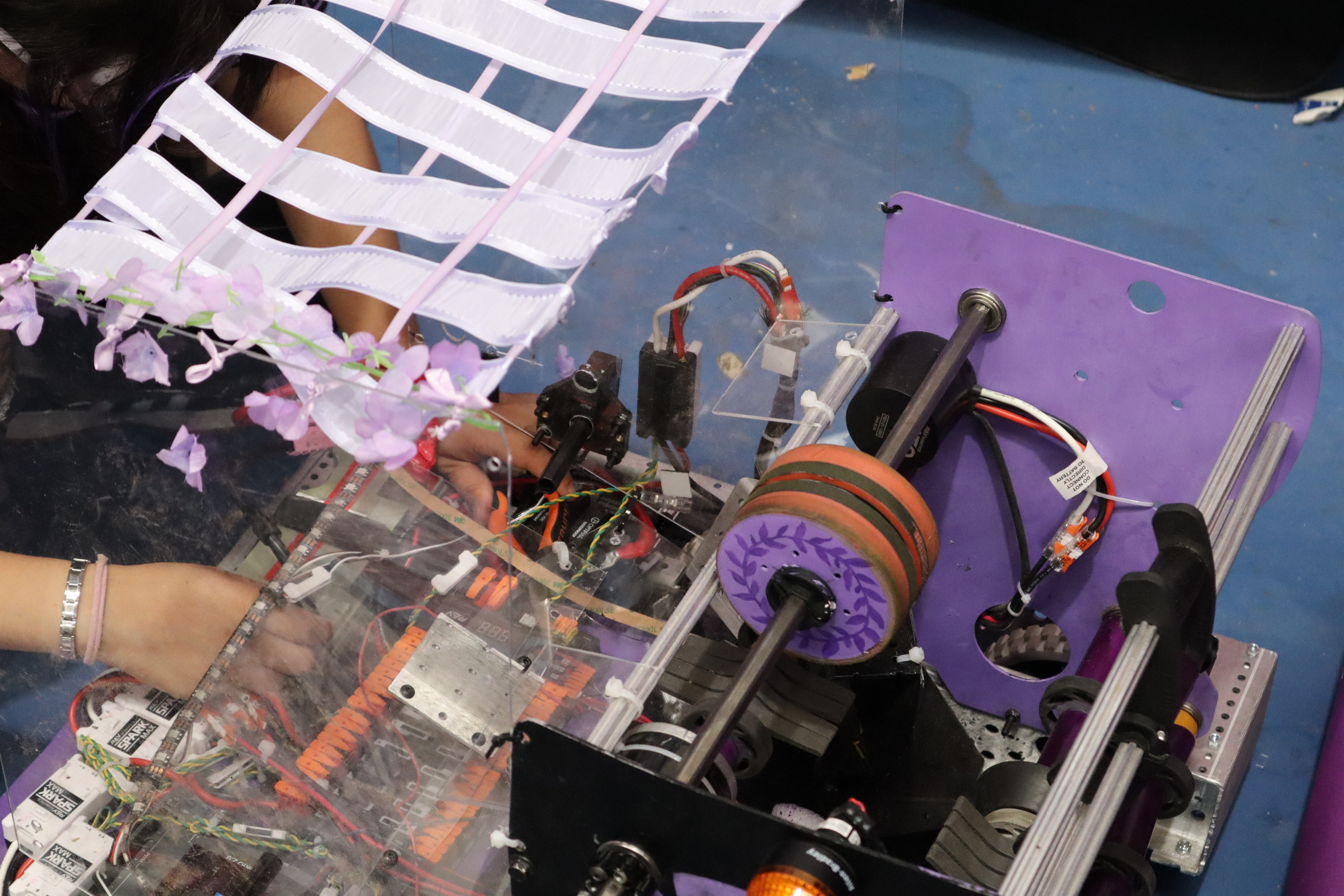 trabajo en el robot